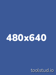 Aspect ratio 480x640