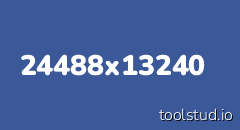 Aspect ratio 24488x13240