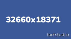 Aspect ratio 32660x18371