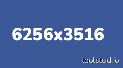 Aspect ratio 6256x3516