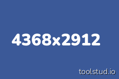 Aspect ratio 4368x2912