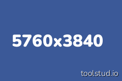Aspect ratio 5760x3840