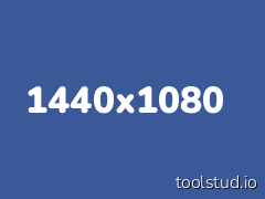 1440x1080 Non Square 1080p 1 56 Megapixel Toolstud Io